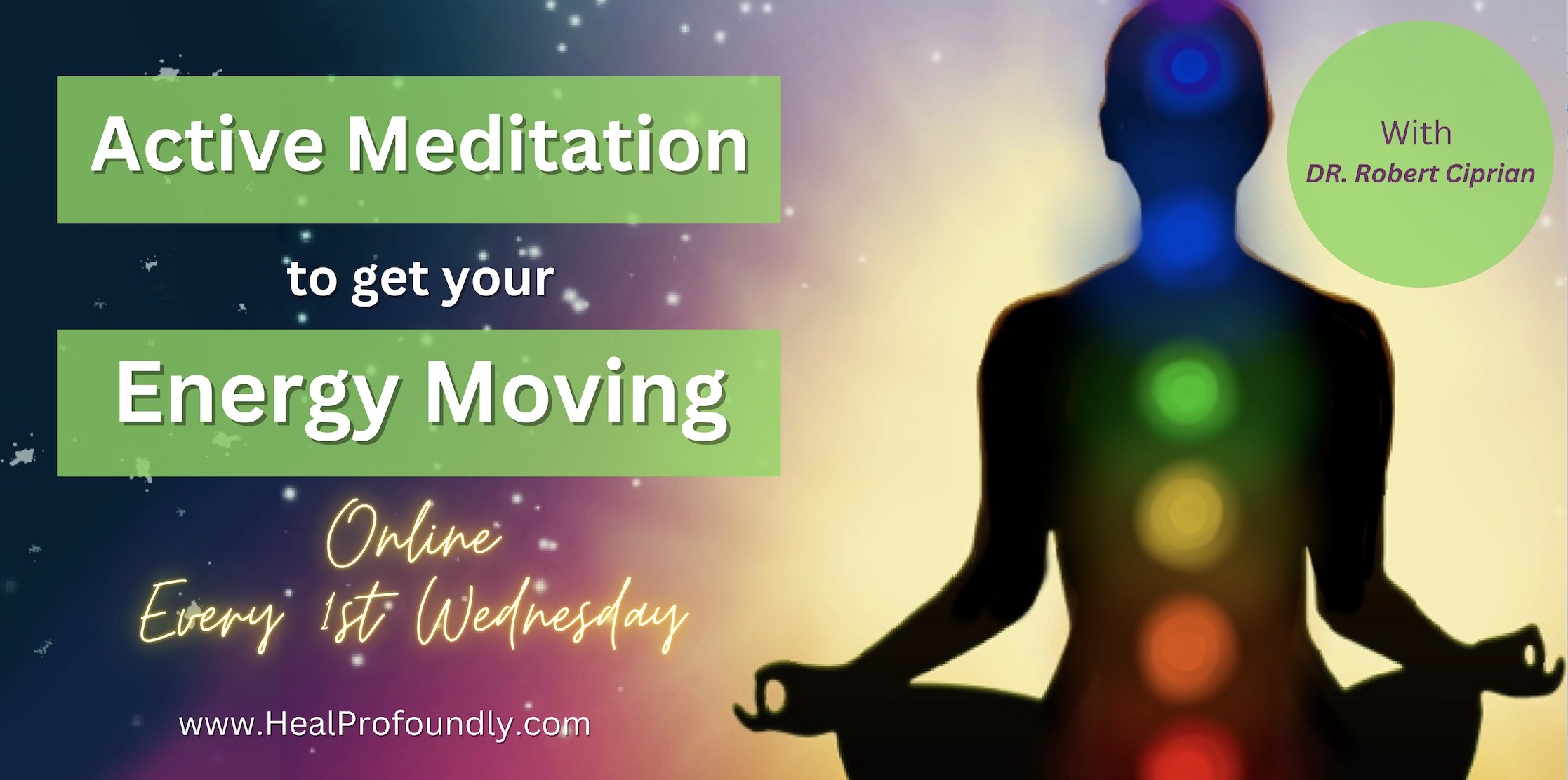Active meditation to get your energy flowing